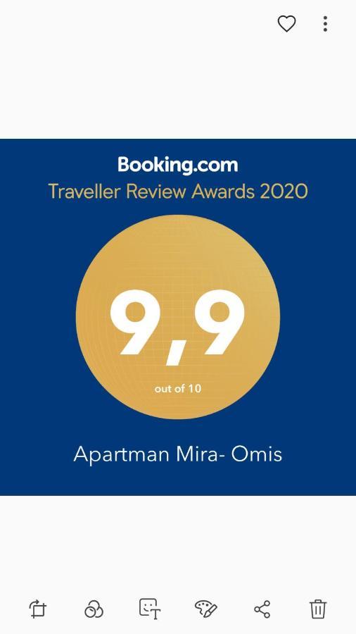 Apartman Mira- Omiš Kültér fotó
